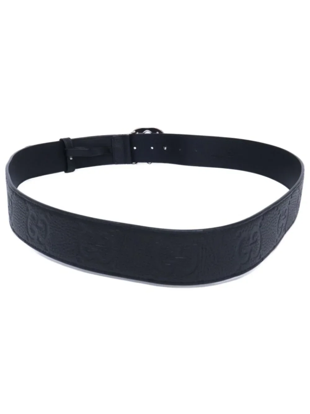Gucci Aabza Interlocking G Signature Leather 105 42 Belt